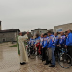 Aido Ciclistica - Benedizione di Don Manuel Beghini