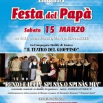 Locandina della festa del papà 2014 