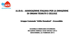 Relazione Assemblea