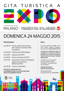 Brochure visita EXPO 24 maggio 2015