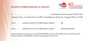 Prenotazioni pranzo