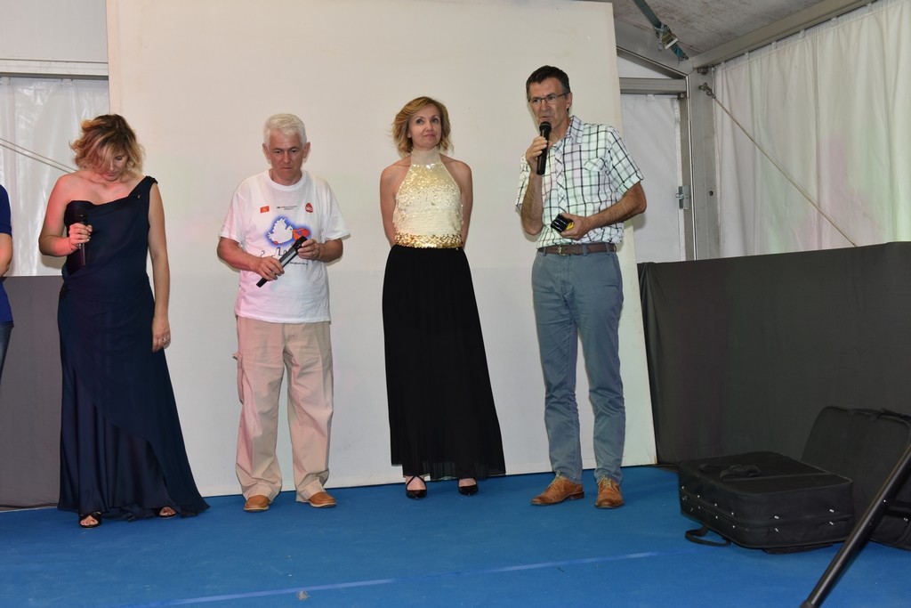 Tiziana Manenti, Presidente Aido Grassobbio Everardo Cividini, Emanuela Sdraulig e il vice sindaco Diego Rota