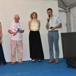 Tiziana Manenti, Presidente Aido Grassobbio Everardo Cividini, Emanuela Sdraulig e il vice sindaco Diego Rota