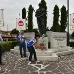 2015.06.14 40° Aido Grassobbio - Via Roma al Monumento dei Caduti di tutte le guerre - omaggio floreale