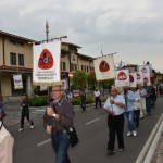 2015.06.14 40° Aido Grassobbio - Via Amerigo Vespucci presso Municipio - omaggio degli Alfieri