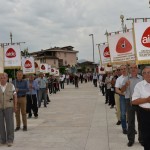 2015.06.14 - 40° Aido Grassobbio - Via Papa Giovanni XXIII - arrivo corteo presso la chiesa Santa Famiglia di Nazaret