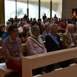 2015.06.14 - 40° Aido Grassobbio - Via Papa Giovanni XXIII - interno Chiesa Santa Famiglia di Nazaret - autorità: vicesindaco Diego Rota, Sindaco Ermenegildo Epis, Pres. Combattenti & Reduci Luigi Tolotti, Pres. Aido Grassobbio Everardo Cividini