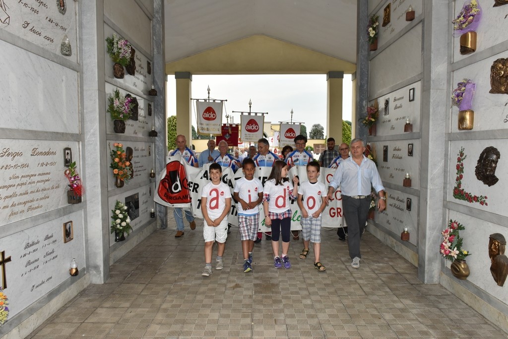 2015.06.14 - 40° Aido Grassobbio - Via Papa Giovanni XXIII  - al Cimitero