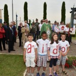 2015.06.14 - 40° Aido Grassobbio - Via Papa Giovanni XXIII  -  al monumento degli Alpini - intervento del Pres. Aido Grassobbio Everardo Cividini