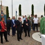 2015.06.14 - 40° Aido Grassobbio - Via Papa Giovanni XXIII  -  al monumento degli Alpini - intervento del dottor Silvio Colagrande ricevente di cornea del Beato don Carlo Gnocchi