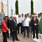 2015.06.14 - 40° Aido Grassobbio - Via Papa Giovanni XXIII  -  al monumento degli Alpini - intervento rappresentante Alpini di zona