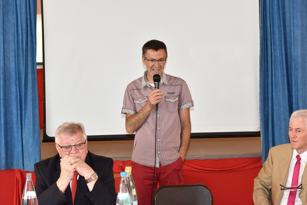 2015.06.14 - 40° Aido Grassobbio - Via Papa Giovanni XXIII  -  Sala della Comunità - intervento del Vice Sindaco Diego Rota