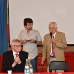 2015.06.14 - 40° Aido Grassobbio - Via Papa Giovanni XXIII  -  Sala della Comunità - ringraziamento del Presidente Aido Grassobbio al Reverendo Curato Don Luca Gambirasio per ospitalità al quarantesimo Aido